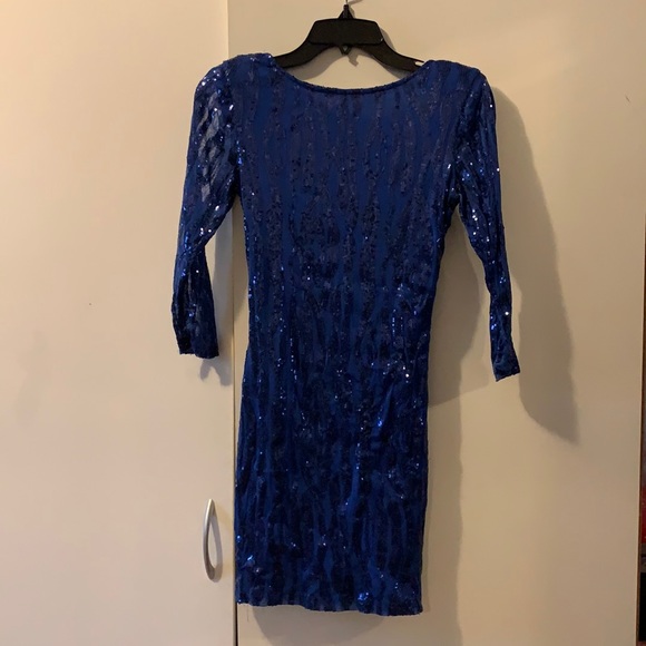 Sequin Bodycon Mini - Picture 2 of 5